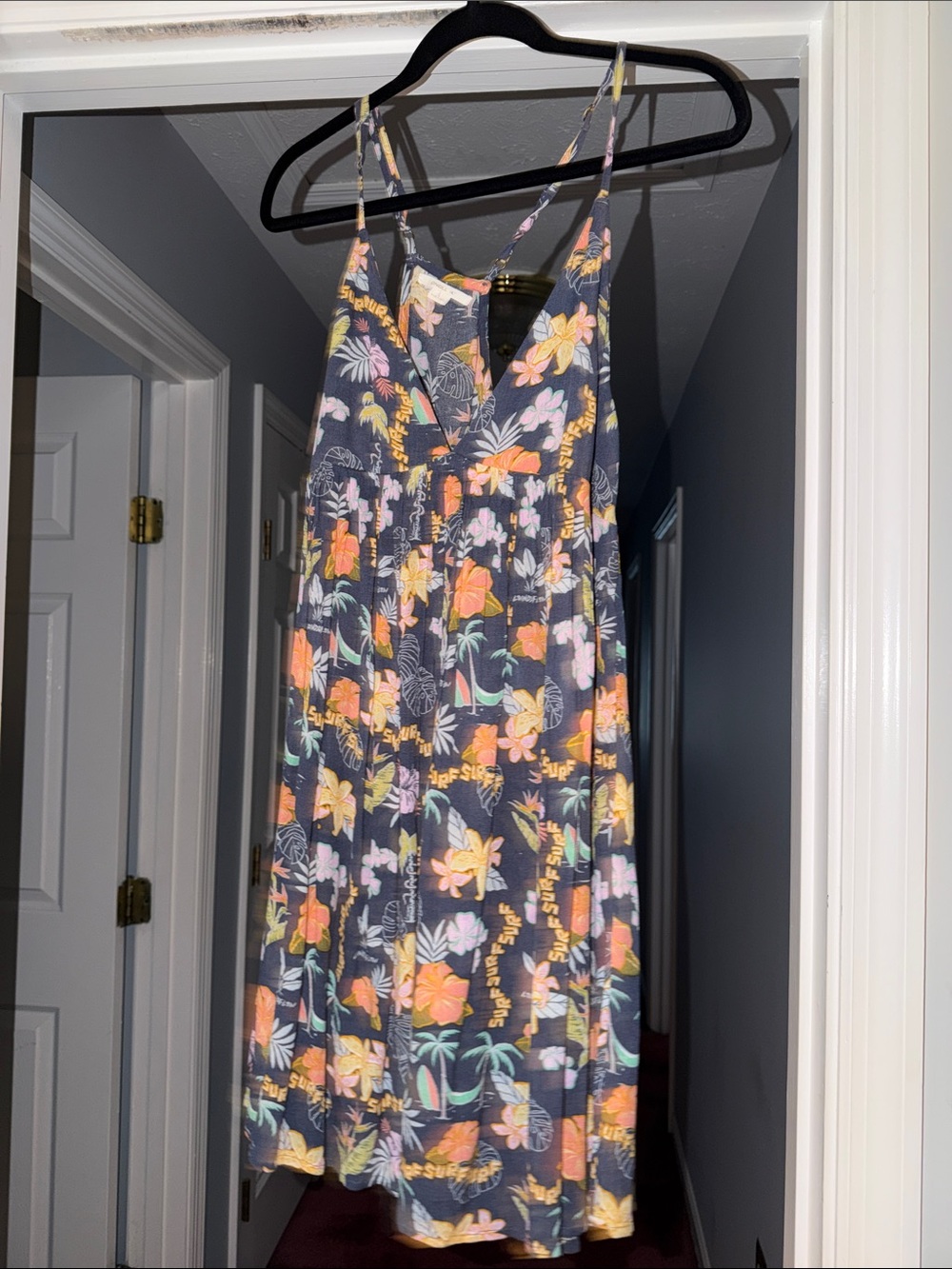 Women’s Floral Navy Sundress